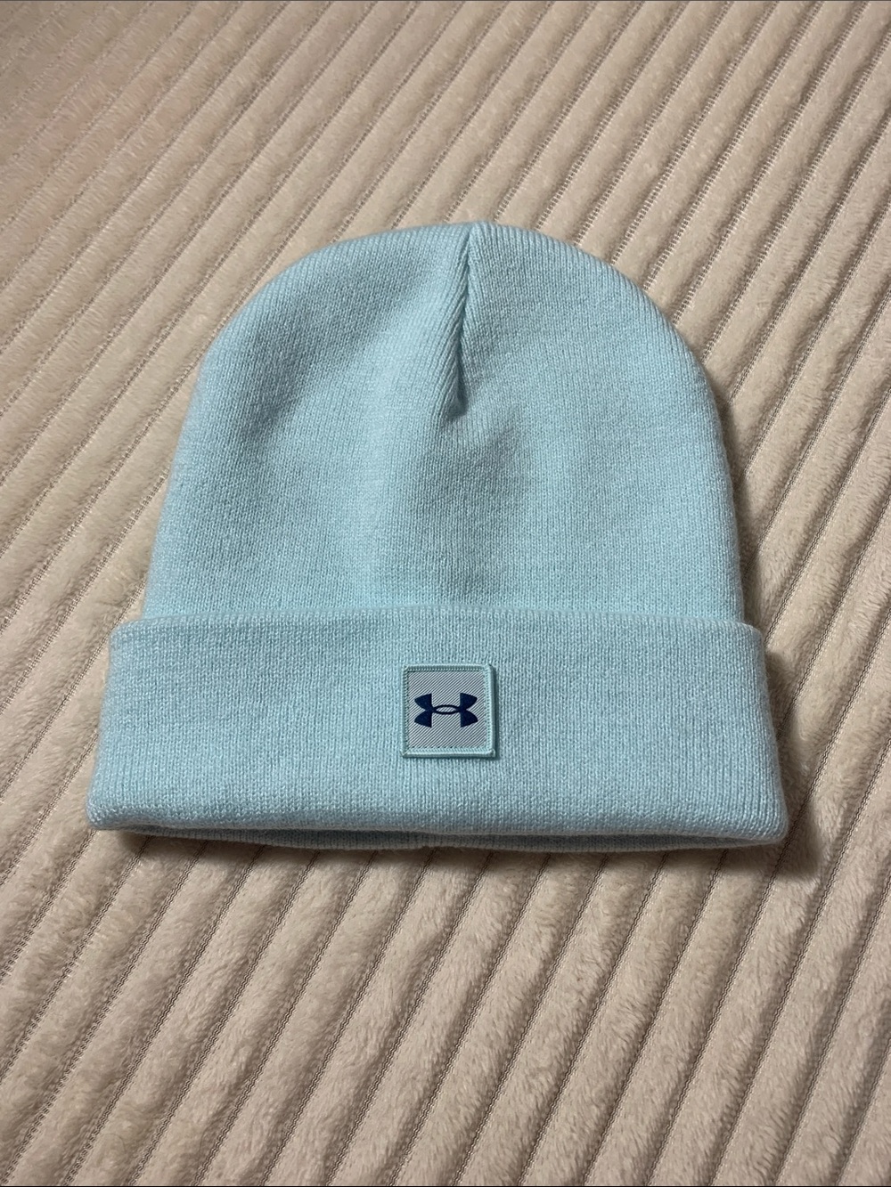 Light Blue Under Armour Beanie